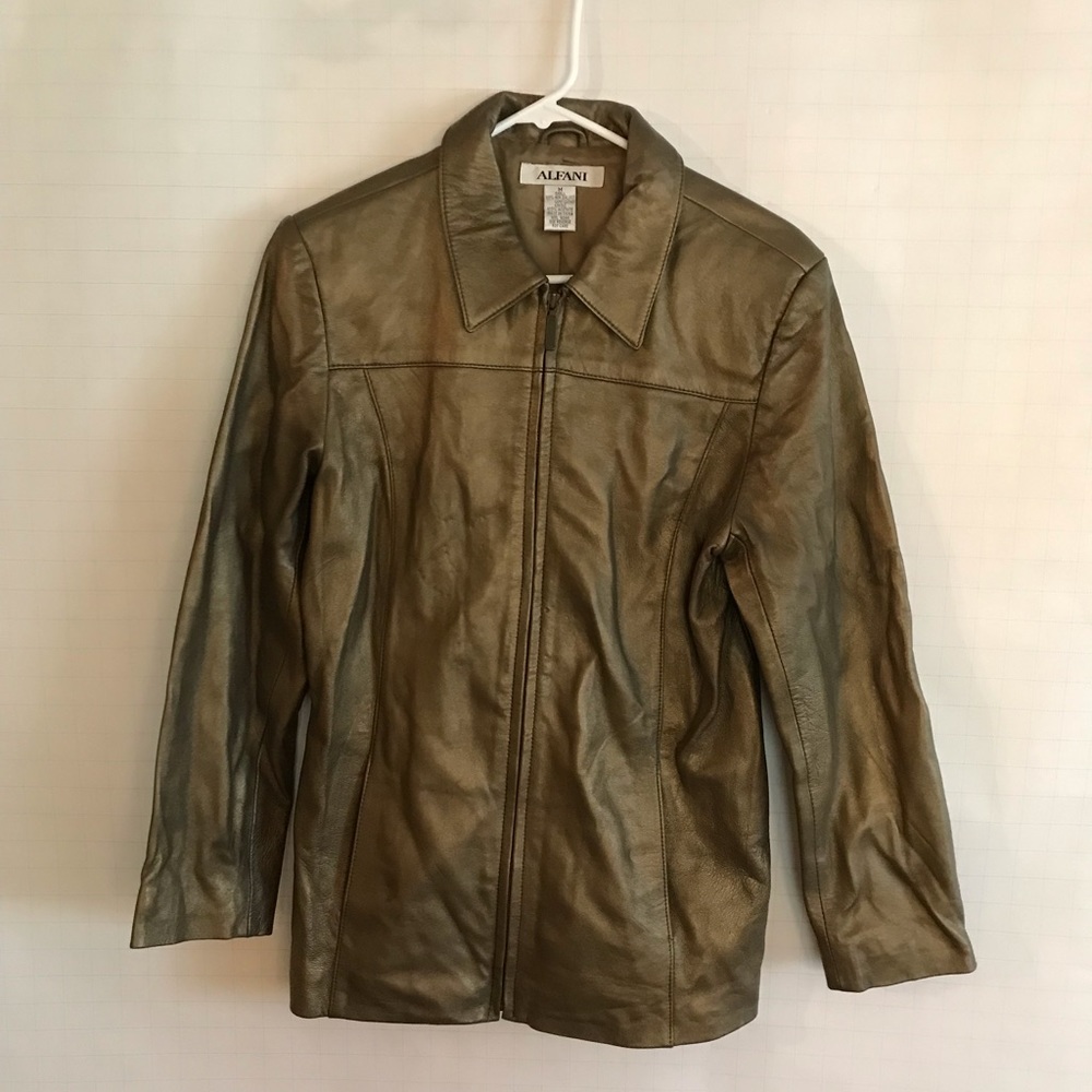 Alfani  Leather Jacket. Medium Size